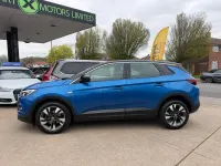 Used Vauxhall Grandland X Sport 130 HP (95 kW) 2019 Blue SUV