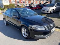 Used VW Passat S 2014 Black Sedan