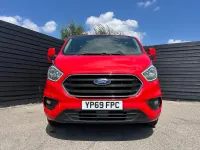 Used Ford Transit Custom Limited 130 HP (95 kW) 2019 Red Van