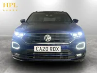Used VW T-Roc R-line 150 HP (110 kW) 2020 Blue SUV