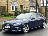 Second-hand Audi A4 S-Line 150 CP (110 kW) 2022 Albastru Berlinǎ