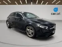 Used Mercedes A250 AMG line 221 HP (162 kW) 2018 Black Hatchback