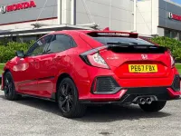 Used Honda Civic Sport 2017 Red Hatchback
