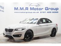 Used BMW 218 Sport Line 2017 White Coupe