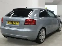 Used Audi A3 S-Line 200 HP (147 kW) 2009 Silver Hatchback