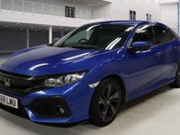 Used Honda Civic SR 120 HP (88 kW) 2019 Brilliant sporty blue Hatchback