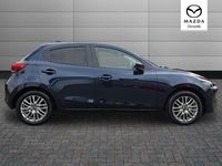 Used Mazda 2 Exclusive-Line 116 HP (85 kW) 2023 Blue Hatchback