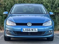 Used VW Golf VII Edition 125 HP (91 kW) 2016 Blue Hatchback