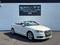 Used Audi A3 Cabriolet Sport 2015 White Cabriolet