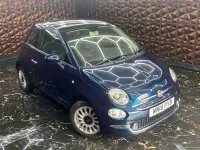 Used Fiat 500 Lounge 2018 Blue Hatchback