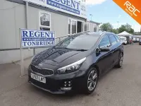 Used Kia Ceed Sportswagon GT-Line 134 HP (98 kW) 2017 Black Estate