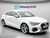 Begagnad Audi A3 Sportback S-Line 110 HK (80 kW) 2023 Vit Halvkombi