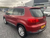 Used VW Tiguan Match 150 HP (110 kW) 2014 Red SUV