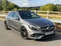 Used Mercedes A200 AMG Line Premium Plus 2017 Grey Hatchback