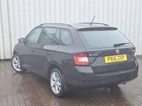 Used Skoda Fabia SE 90 HP (66 kW) 2016 Black Estate