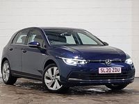 Used VW Golf VII Style 150 HP (110 kW) 2020 Blue Hatchback