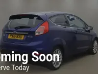 Used Ford Fiesta Titanium X 125 HP (91 kW) 2015 Blue Hatchback