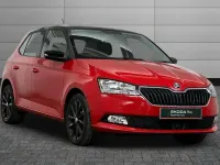 Used Skoda Fabia Colour Edition 94 HP (69 kW) 2021 Corrida red black magic pearl effect Hatchback