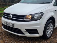 Used VW Caddy Trendline 102 HP (75 kW) 2018 White MPV