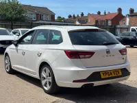 Used Seat Leon FR 2014 White Estate