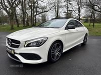 Used Mercedes CLA220 AMG line 177 HP (130 kW) 2018 White Sedan