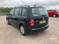 Used VW Touran S 105 HP (77 kW) 2010 Green MPV