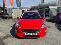 Used Ford Fiesta Zetec 100 HP (73 kW) 2018 Red Hatchback