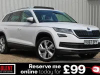 Used Skoda Kodiaq 187 HP (137 kW) 2017 White SUV