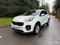 Used Kia Sportage 114 HP (83 kW) 2017 White SUV