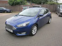 Used Ford Focus Titanium 2017 Blue Hatchback
