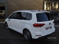 Used VW Touran R-line 150 HP (110 kW) 2022 White MPV