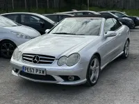 Used Mercedes CLK280 2007 Silver Cabriolet