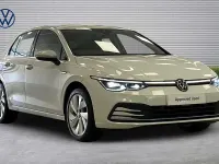 Used VW Golf VIII Style 150 HP (110 kW) 2022 White Hatchback