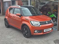 Used Suzuki Ignis SZ5 90 HP (66 kW) 2018 Orange/black Hatchback