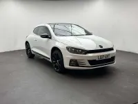 Used VW Scirocco Black Edition 125 HP (91 kW) 2017 White Coupe