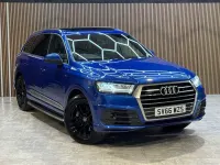 Used Audi Q7 S-Line 2016 Blue SUV