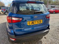 Used Ford Ecosport Zetec 125 HP (91 kW) 2018 Blue SUV