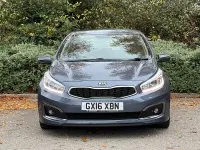 Used Kia Ceed 133 HP (97 kW) 2016 Blue Hatchback
