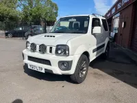 Used Suzuki Jimny SZ4 85 HP (62 kW) 2017 White SUV