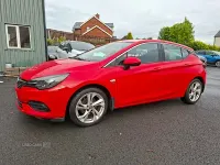 Used Vauxhall Astra SRi 145 HP (106 kW) 2020 Red Hatchback