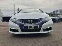 Used Honda Civic 2013 White Hatchback