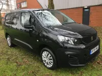 Used Peugeot Partner 131 HP (96 kW) 2019 Black MPV