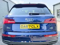 Used Audi Q5 S-Line 190 HP (139 kW) 2017 Blue SUV