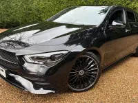 Used Mercedes CLA180 AMG line 136 HP (100 kW) 2024 Black Coupe