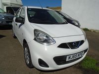Begagnad Nissan Micra Visia 2015 Vit Halvkombi