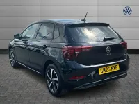 Used VW Polo Match 95 HP (69 kW) 2025 Black Hatchback