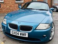 Usado BMW Z4 Luxury Line 170 CV (125 kW) 2004 Azul Descapotable