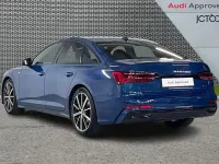 Used Audi A6 Black Edition 200 HP (147 kW) 2024 Blue Sedan