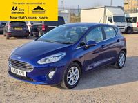 Used Ford Fiesta Zetec 101 HP (74 kW) 2018 Blue Hatchback