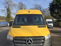 Begagnad Mercedes Sprinter Progressive 2020 Gul Van